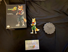 PowerA Star Fox Fox McCloud 8in Resin Limited Edition Statue 554/5000 With COA picture
