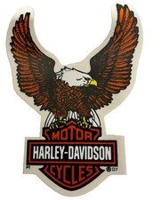 Harley Davidson Eagle Bar & Shield Decal (outside) 3.5” x 5” picture