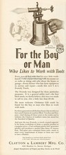 1927 Clayton & Lambert Vintage Ad Eveready Blow Torch C&L Detroit MI Ephemera picture