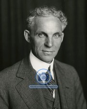 HENRY FORD AMERICAN INDUSTRIALIST 1915 PORTRAIT 8X10 PHOTO picture