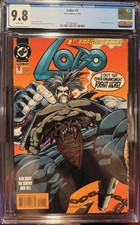 Lobo (1993) #1 CGC Nm/M 9.8 White Pages DC Comics 1993 picture