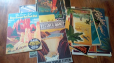 LOT OF 18 DIFFERENT POSTERS LOT picture