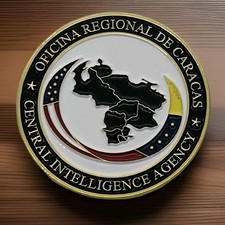 CIA Caracas Venezuela Regional Office Central Intelligence Agency Challenge Coin picture