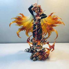 H30cm Demon Slayer Rengoku Kyojuro Figure - Collectible  Anime GK Statue Model picture