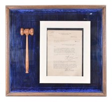 1794 White House Gavel – Original Timber – 1927 Reconstruction Provenance picture