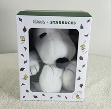 Starbucks x Peanuts Snoopy Plush 2026 Brand NEW READY TO SHIP 🎃🚀 picture