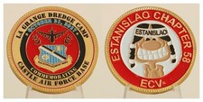 93rd Bomb Wing Castle AFB Estanislao Chapter 58 ECV Challenge Coin  4#C picture