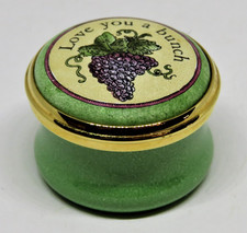 HALCYON DAYS ENGLISH ENAMEL BOX - 