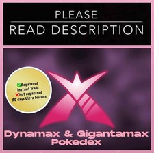 Gigantamax & Dynamax Pokemon Pokedex Non Shiny - Pokemon Go picture