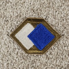 Vintage 96th Infantry Division Patch WWII Original Fort Douglas Utah VTG Army picture