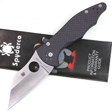 Micro Jimbo Folding Pocket Tactical Survival Outdoor Knife Carbon Fiber Handle picture