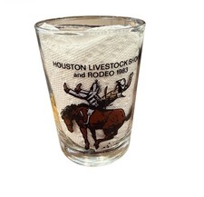 1983 Houston Livestock Show and Rodeo McDonalds Coke Glasses picture