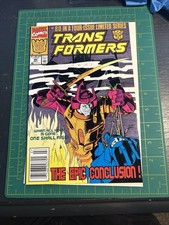 Transformers #80 Newsstand (Marvel 1991) Final Issue Very Scarce HTF picture