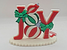NEW ASHLAND PEPPERMINT LANE JOY TABLETOP DECOR 7