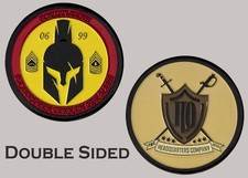 Headquarters Company Spartan HQ 2016 Established Challenge Coin  J#22 picture