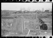 Photo:Parke County Indiana 1940 Abandoned Tile Factory Brick Ruins picture