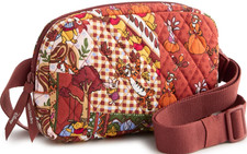 NEW Vera Bradley LARGE CUBE BELT BAG CROSSBODY Disney POOH'S AUTUMN ADVENTURES picture