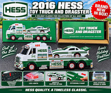 2016 Hess Toy Truck & Dragster NEW IN picture