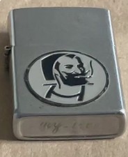 Vintage Zig-Zag Man Lighter Zouave Solider Raised Emblem My-Lite Korea picture