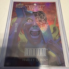 2023-24 UD DC Annual - Harley Quinn KT-20 - Knight Terrors Red 64 / 199 picture