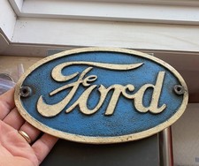 Ford Motor Plaque Sign Hotrod Mustang Auto Truck Car F150 Home Office Decor GIFT picture