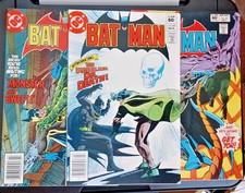 Batman #342 #344 #345 DC Comics 3 Issue Lot 1st Modern Appearance Doctor Death picture