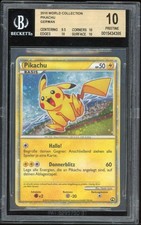2010 Pokemon GERMAN World Collection Promo Pikachu Holo BGS 10 PRISTINE picture