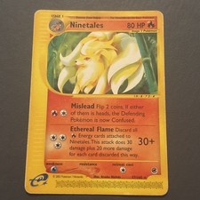 Pokemon Ninetales 57/165 Expedition Non Holo  MP picture