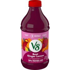V8 Beet Ginger Lemon 100% Vegetable Juice, 46 fl oz Bottle picture