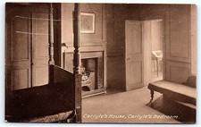 Postcard Postcard of Carlyle's Bedroom in Carlyle's House picture