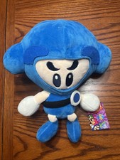 Nexon CRAZY ARCADE W/ Tag Dao Blue Official Plush Nap Cushion 2002 Rare HTF picture