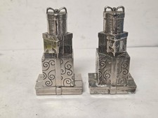 Vintage Silver Plated Salt Pepper Shakers International Silver Company picture