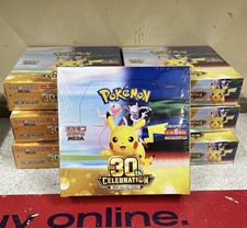 UK in hand Pokémon 30th Celebration Anniversary Shrink Wrapped Japanese  picture