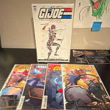G.I. Joe Transformers lot Nakayama Larry Hama DW Johnson picture