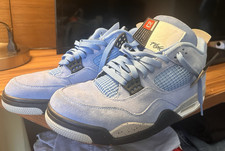 AIR JORDAN 4 NIKE UNIVERSITY BLUE MENS SIZE 11 BASKETBALL SNEAKERS SHOES NICE picture
