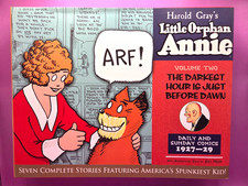 LITTLE ORPHAN ANNIE COMPLETE DAILY COMICS 1927-1929 VOLUME 2 HARDCOVER  HC picture
