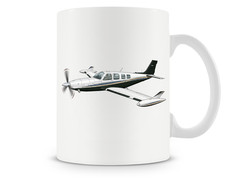 Beechcraft A36 Bonanza Turboprop Ceramic Coffee Mug - 15oz. picture