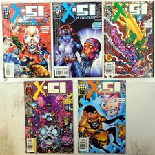 X-51 Lot of 5 #2, 2 B, 5, 9, 11 (1999) Marvel Comics 1st Print Comic Books picture