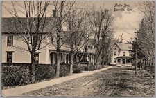 Postcard Danville Quebec c1910s Maple Avenue Houses picture
