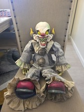 Vintage Mezco Dark Carnival Cadaver The Clown 22” Doll Spencer Gifts 2007 RARE picture