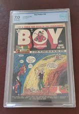 BOY ILLUSTORIES #46 LEV GLEASON 1949. CBCS 7.0 picture