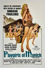 Playgirls of Munich 🎬 (1972) - 16x24” Rare Reprint 🤯💯 picture