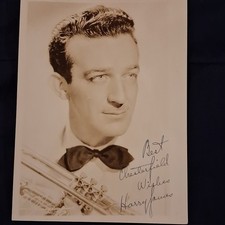 Big Band Harry James Autograph Signed 5