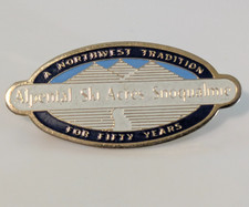 Alpental, Ski Acres, and Snoqualmie 50 Yrs Oval Lapel Pin picture