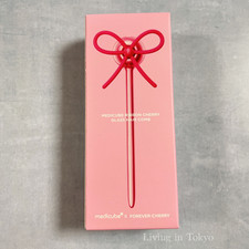 medicube x FOREVER CHERRY Ribbon Cherry Glass Hair Comb Pink Limited Edition picture