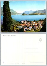 Vintage Menaggio da Loveno Lago di Como Italy Postcard Edit. Brunner Scenic View picture