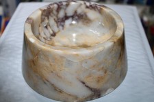 Honey Onyx Marble Round Bowl Decorative Tray Natural Marble Cream Tan 6