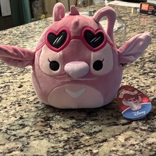 Squishmallows Disney Angel Plush Stuffed Animal Pink Original w/ Tag picture