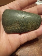 Ancient Woodland Indian Green HardStone Polished Celt Mo Ozarks Find picture