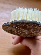 Vintage Antique Silver-Plated Brush picture